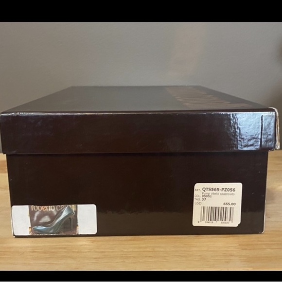 🔻SALE🔻ROBERTO CAVALLI🔹EXCELLENT CONDITION • BLACK LEATHER • AUTHENTIC - Picture 10 of 10